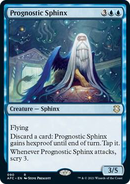 0090 Prognostic Sphinx R Commander: Adventures in the Forgotten Realms