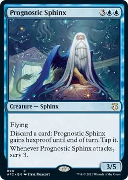 0090 Prognostic Sphinx R Commander: Adventures in the Forgotten Realms
