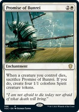 0096 Promise of Bunrei R Commander: Innistrad: Crimson Vow