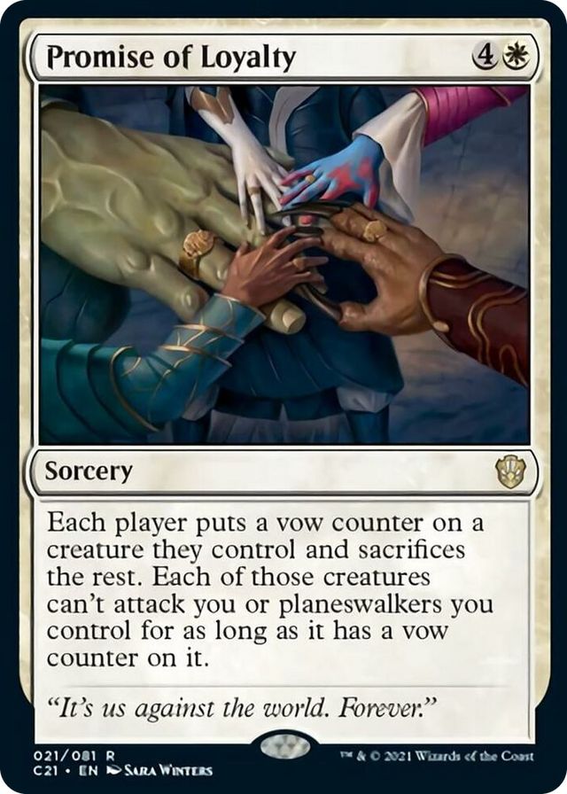 0021 Promise of Loyalty R Commander 2021