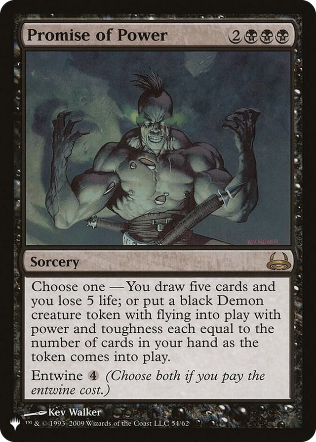 0054 Promise of Power R The List Reprints