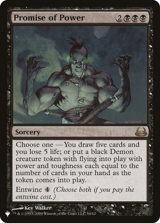 0054 Promise of Power R The List Reprints