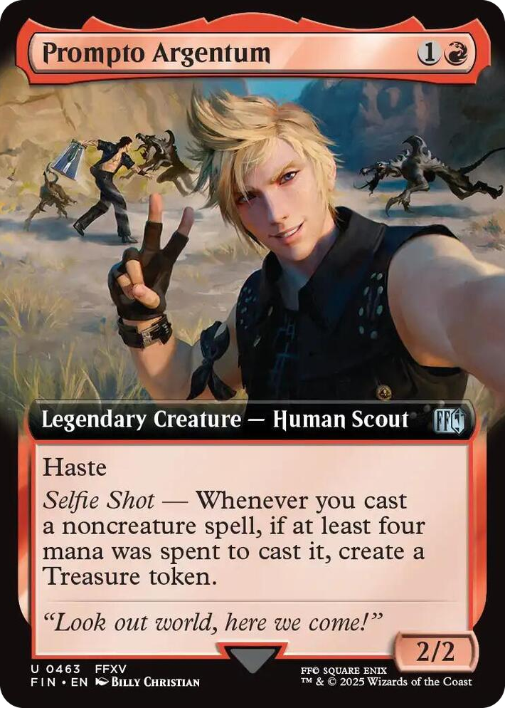 0463 Prompto Argentum (Extended Art) U FINAL FANTASY