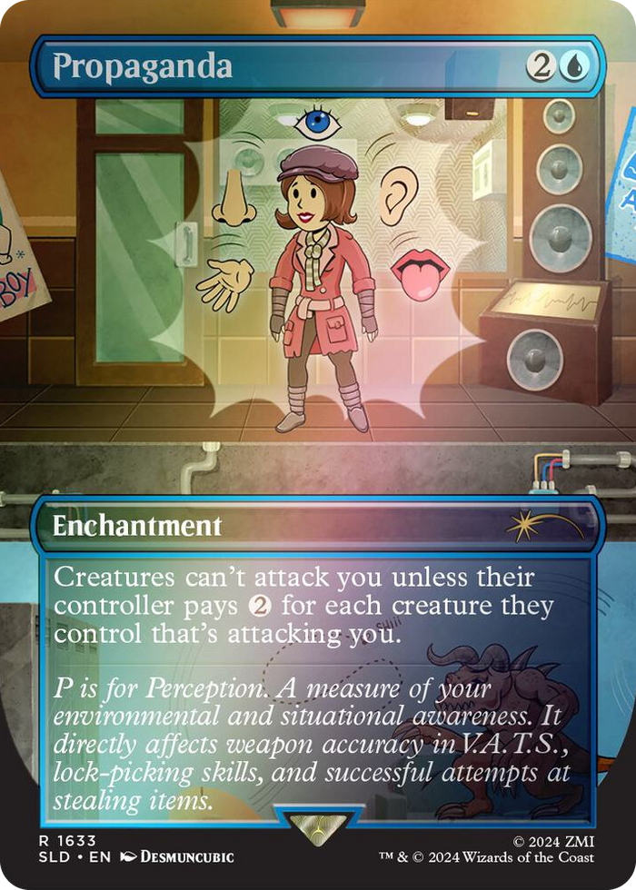 Propaganda (1633) (Rainbow Foil) #1633 R - Secret Lair Drop Series Pokemon card