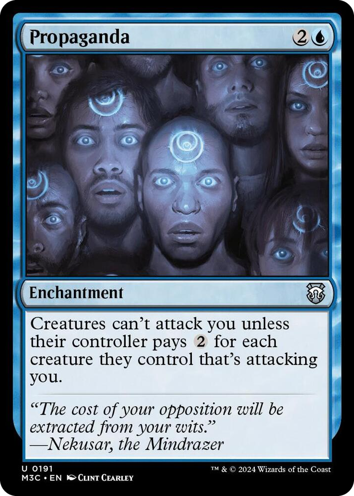 0191 Propaganda U Commander: Modern Horizons 3