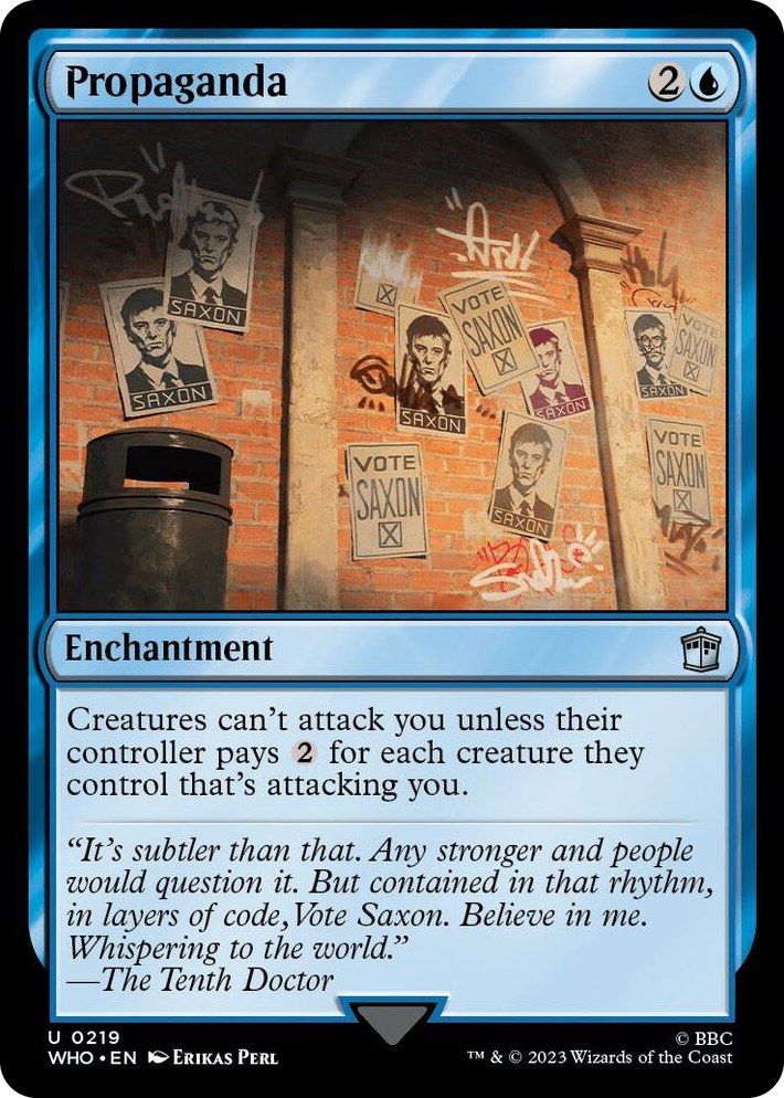 0219 Propaganda U Universes Beyond: Doctor Who