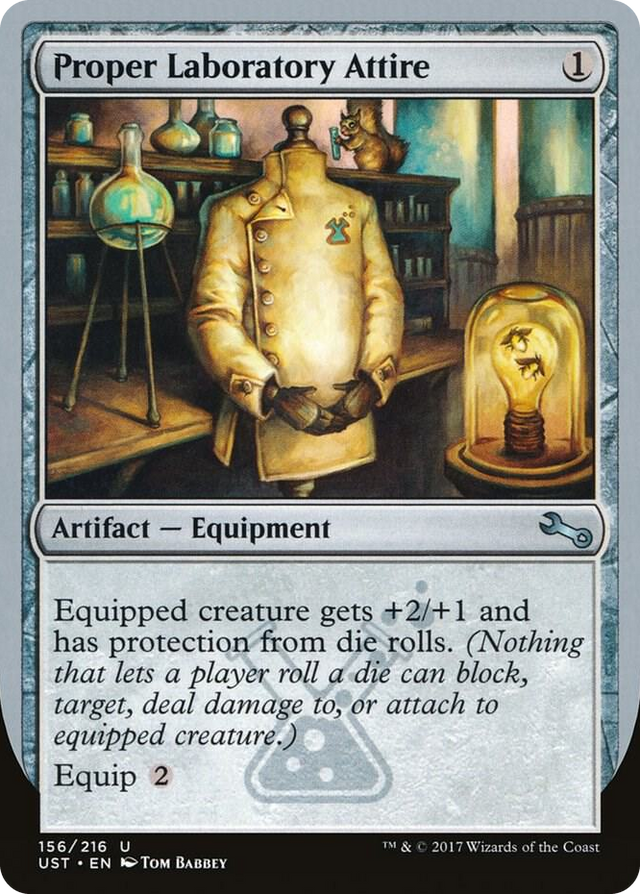 0156 Proper Laboratory Attire U Unstable
