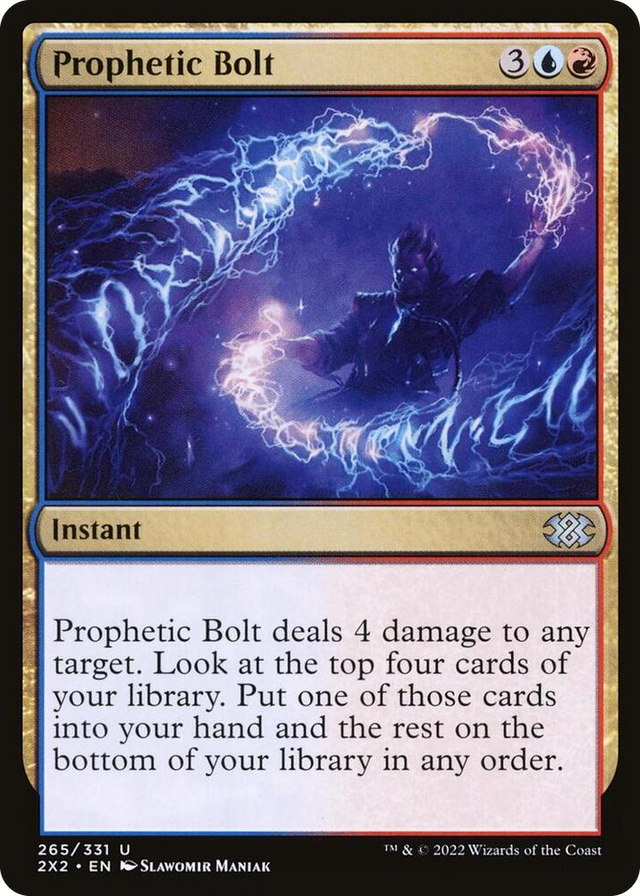 0265 Prophetic Bolt U Double Masters 2022