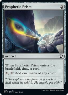 0189 Prophetic Prism C Commander: Dominaria United