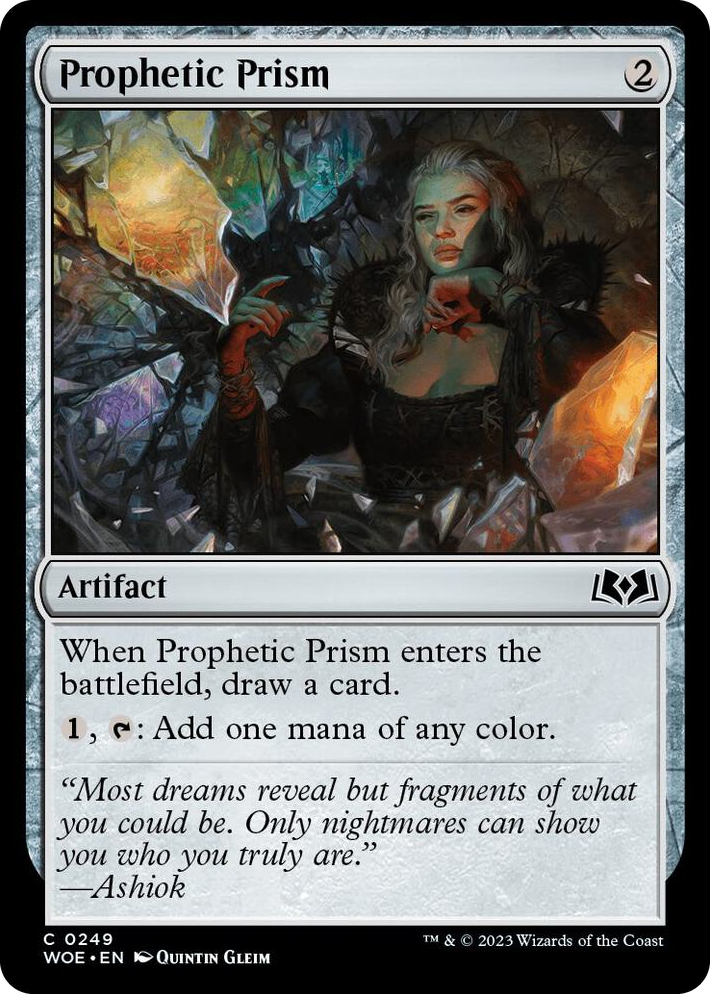 0249 Prophetic Prism C Wilds of Eldraine