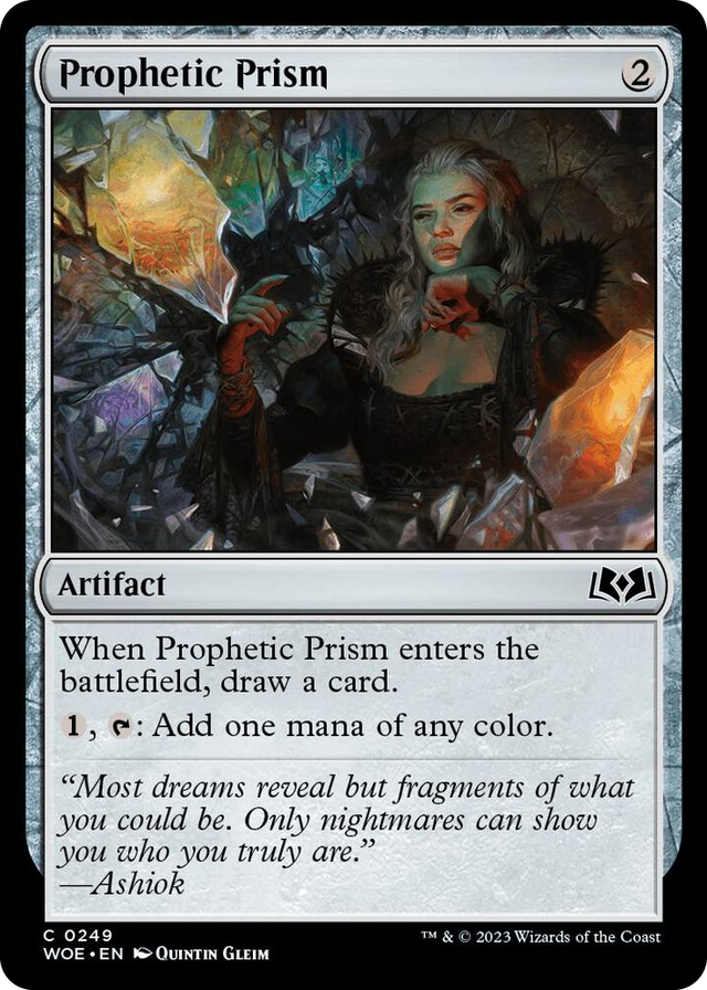 0249 Prophetic Prism C Wilds of Eldraine