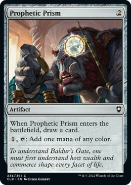 0335 Prophetic Prism C Commander Legends: Battle for Baldur's Gate