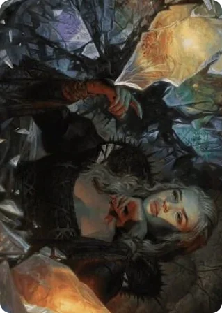 0045 Prophetic Prism Art Card S Art Series: Wilds of Eldraine