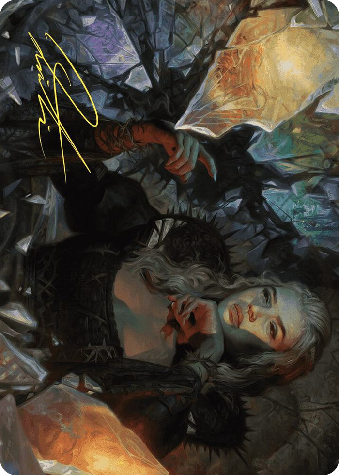 Prophetic Prism Art Card (Gold-Stamped Signature) #45 S - Art Series: Wilds of Eldraine Pokemon card