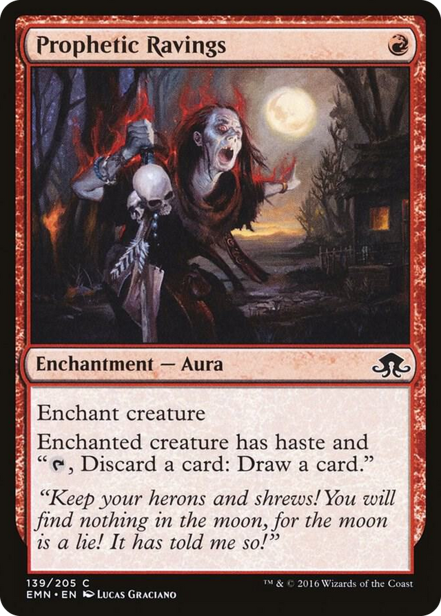 0139 Prophetic Ravings C Eldritch Moon