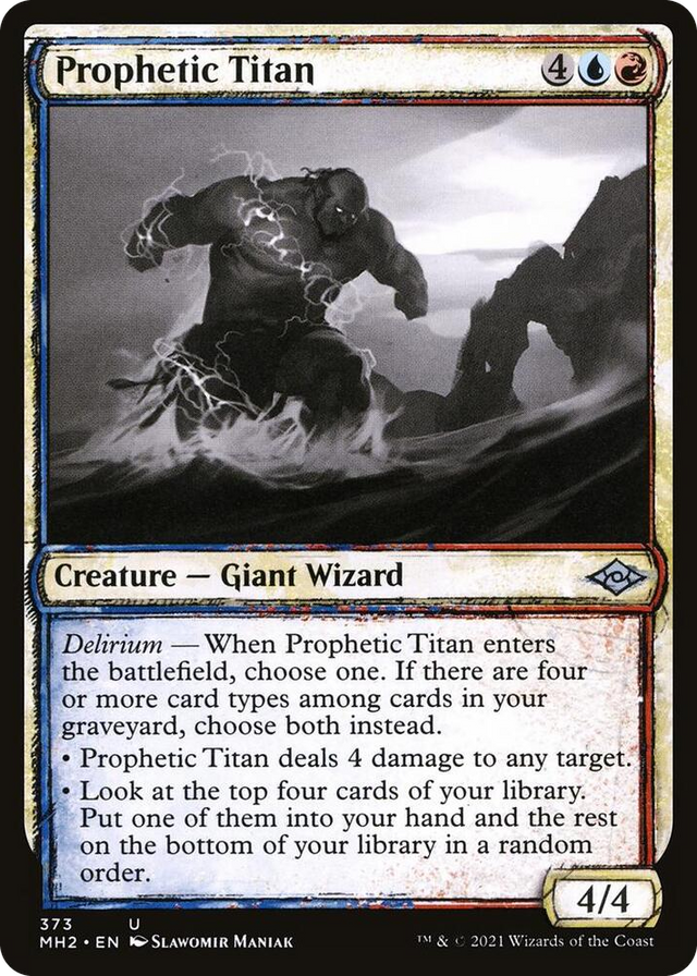 0373 Prophetic Titan (Showcase) U Modern Horizons 2