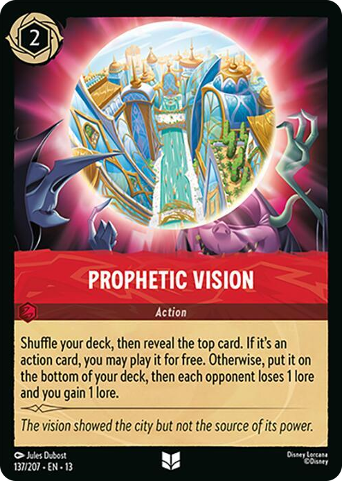 Prophetic Vision #137 Uncommon - Attack of the Vine! Pokemon card