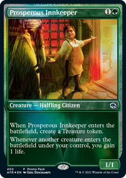 0402 Prosperous Innkeeper P Promo Pack: Adventures in the Forgotten Realms
