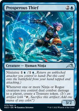 0073 Prosperous Thief U Kamigawa: Neon Dynasty