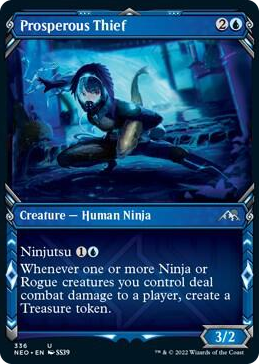 0336 Prosperous Thief (Showcase) U Kamigawa: Neon Dynasty