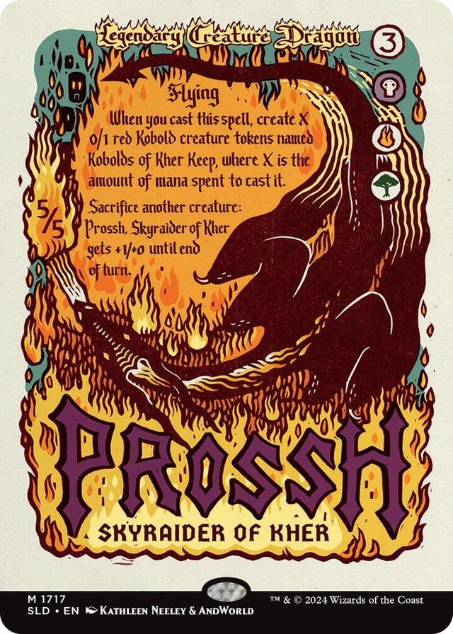 1717 Prossh, Skyraider of Kher M Secret Lair Drop Series