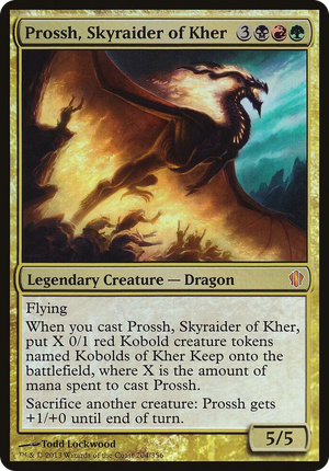 0204 Prossh, Skyraider of Kher (Commander 2013) S Oversize Cards