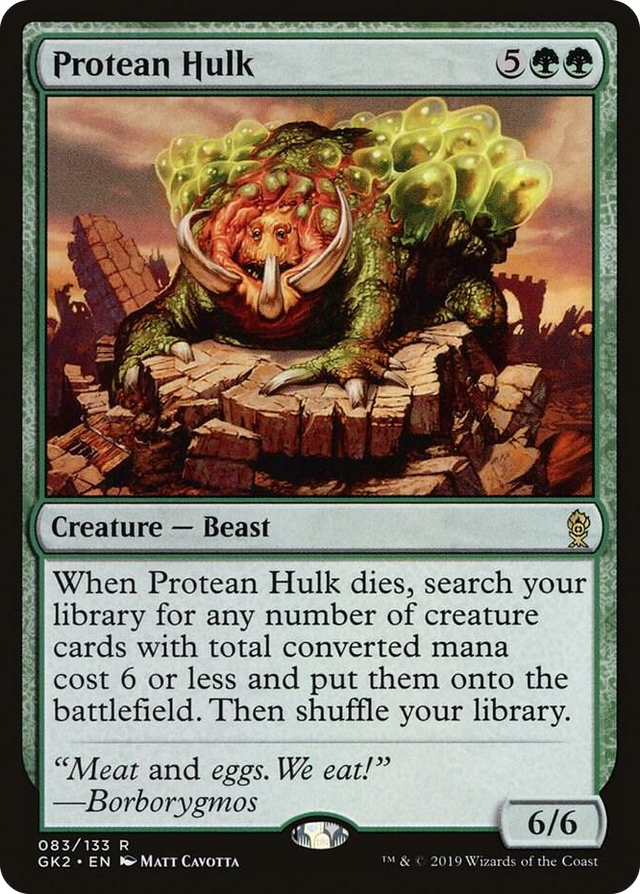 0083 Protean Hulk R Ravnica Allegiance: Guild Kits