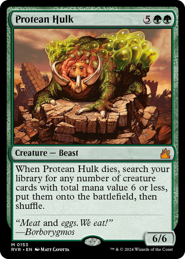 0153 Protean Hulk M Ravnica Remastered