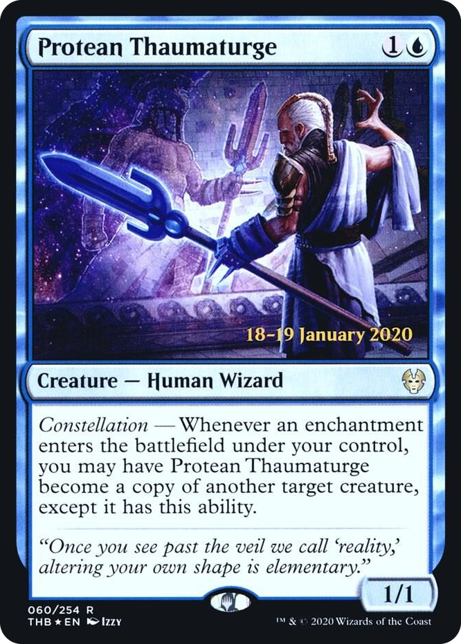 0060 Protean Thaumaturge R Prerelease Cards