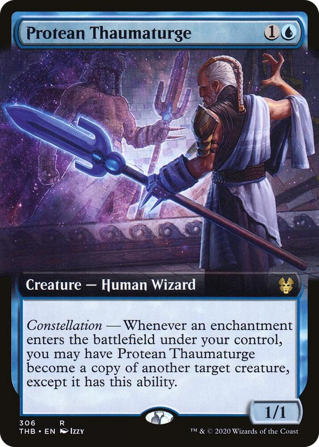 0306 Protean Thaumaturge (Extended Art) R Theros Beyond Death