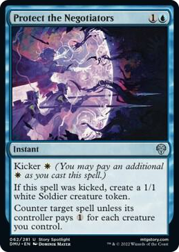 0062 Protect the Negotiators U Dominaria United