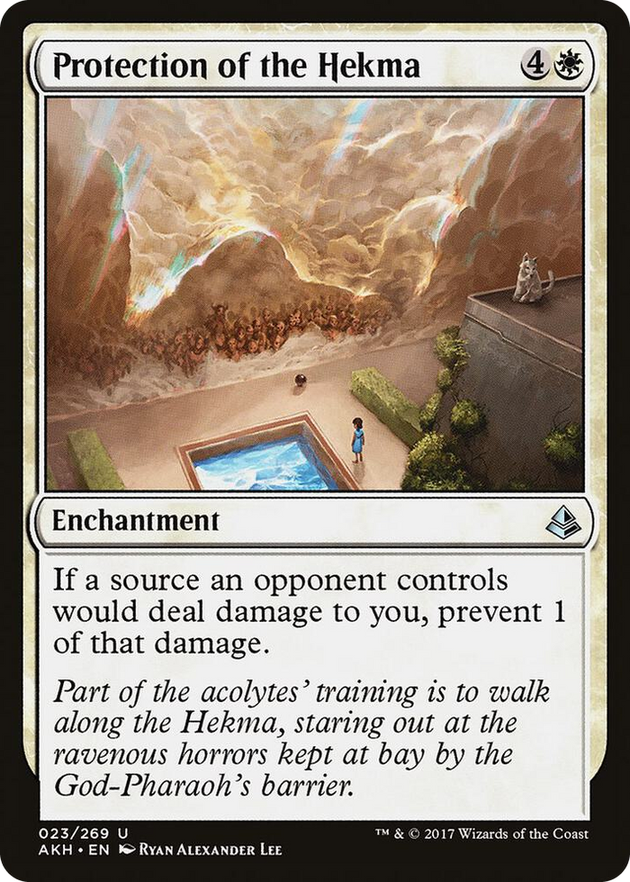 Protection of the Hekma #23 U - Amonkhet Pokemon card