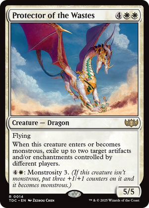 0014 Protector of the Wastes R Commander: Tarkir: Dragonstorm