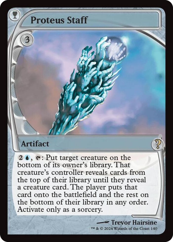 Proteus Staff (Future Sight) #140 R - Mystery Booster 2 Pokemon card