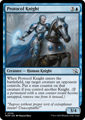 0074 Protocol Knight C March of the Machine