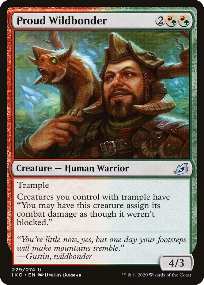 0229 Proud Wildbonder U Lair of Behemoths