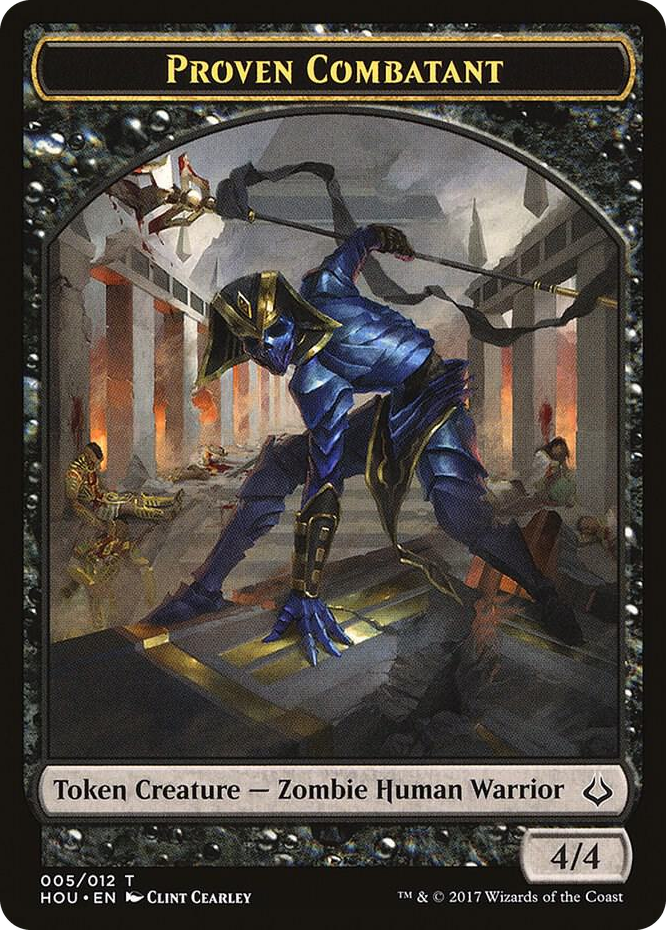 Proven Combatant Token #5 T - Hour of Devastation Pokemon card