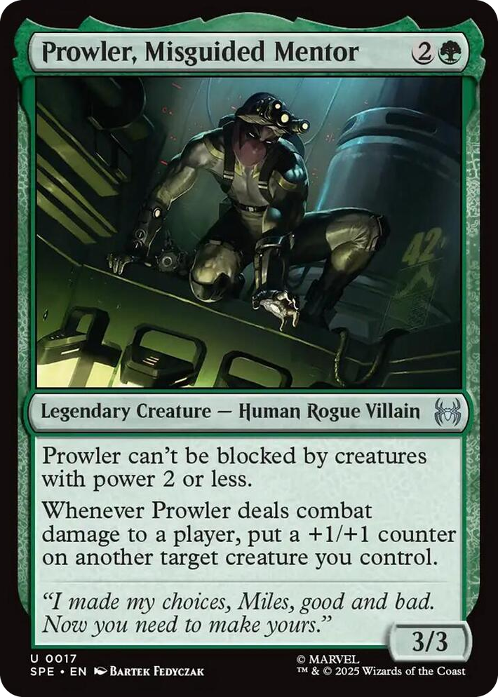 0017 Prowler, Misguided Mentor U Marvel's Spider-Man: Eternal-Legal