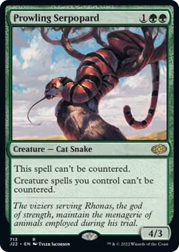 0713 Prowling Serpopard R Jumpstart 2022