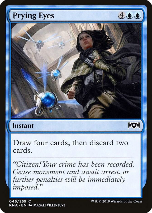 0046 Prying Eyes C Ravnica Allegiance