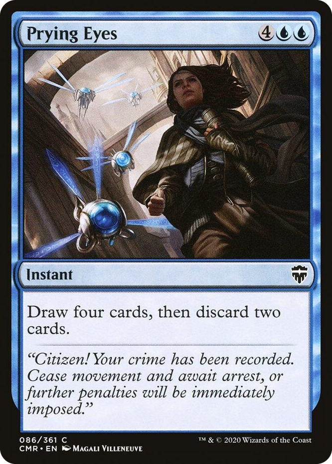 0086 Prying Eyes C Commander Legends