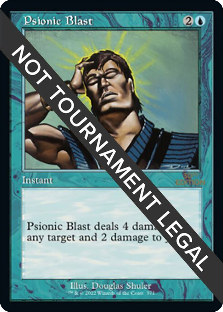 0371 Psionic Blast (Retro Frame) U 30th Anniversary Edition