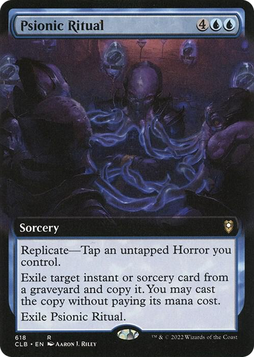 0618 Psionic Ritual (Extended Art) R Commander Legends: Battle for Baldur's Gate