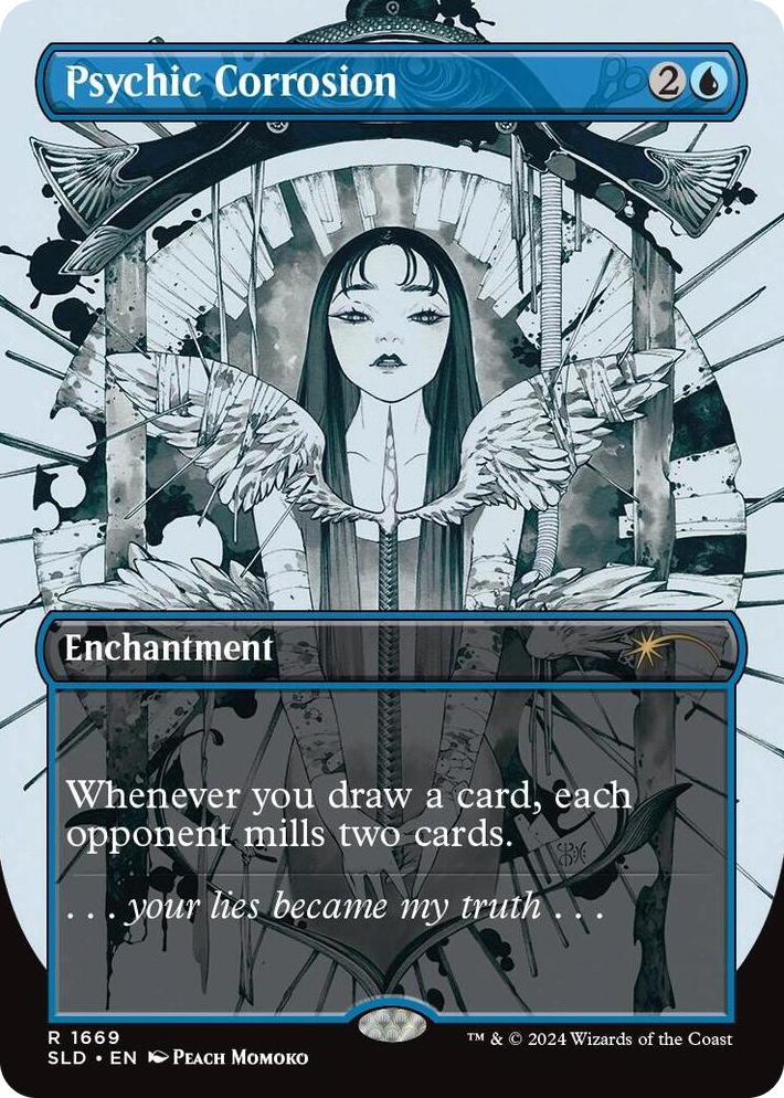 1669 Psychic Corrosion R Secret Lair Drop Series