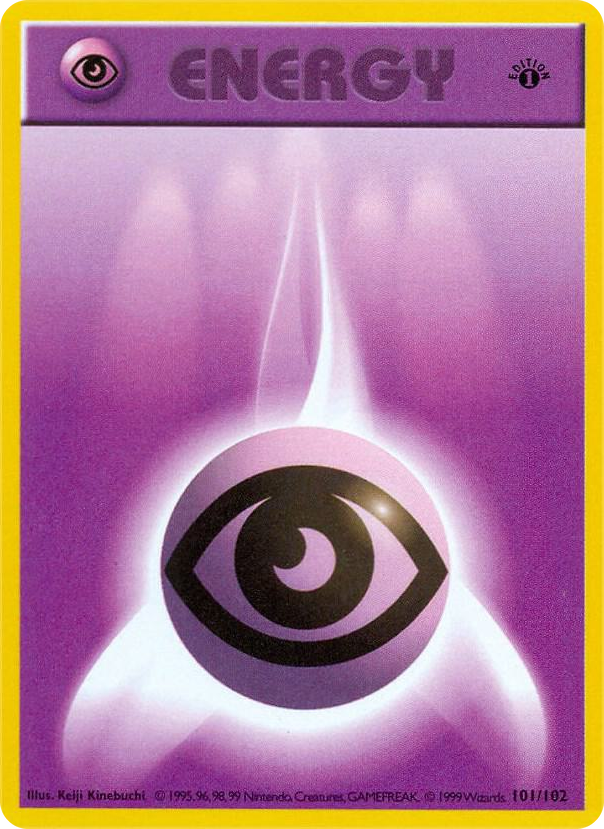 0101 Psychic Energy Common Base Set (Shadowless)