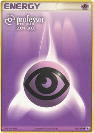 0107 Psychic Energy (2004-2005) Promo Professor Program Promos