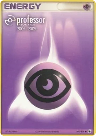 0107 Psychic Energy (2004-2005) Promo Professor Program Promos