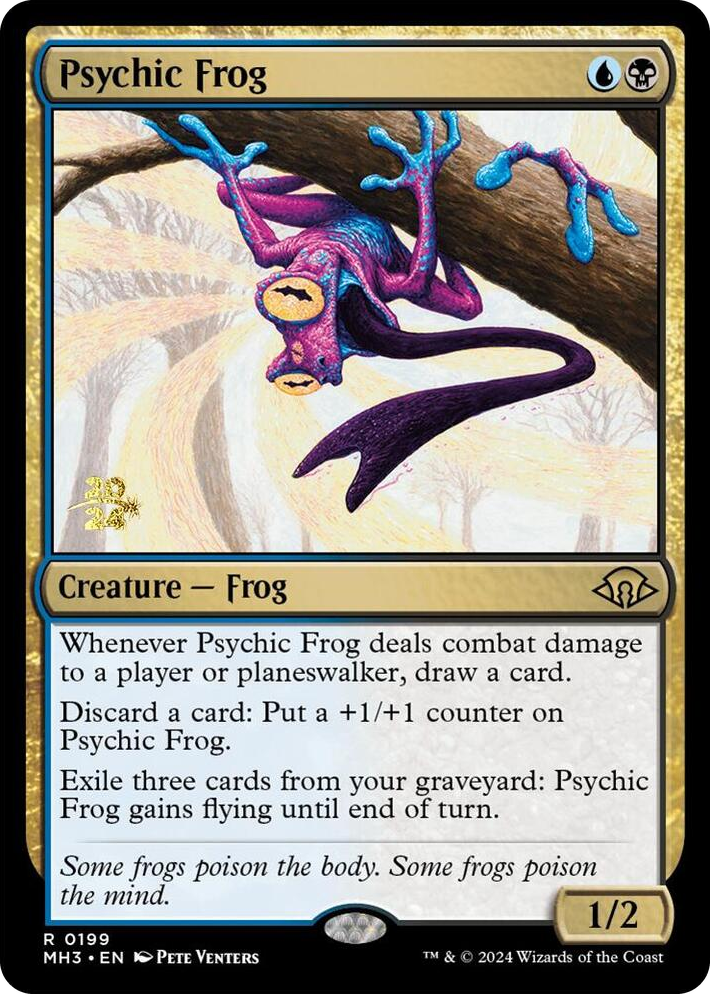 0199 Psychic Frog R Prerelease Cards