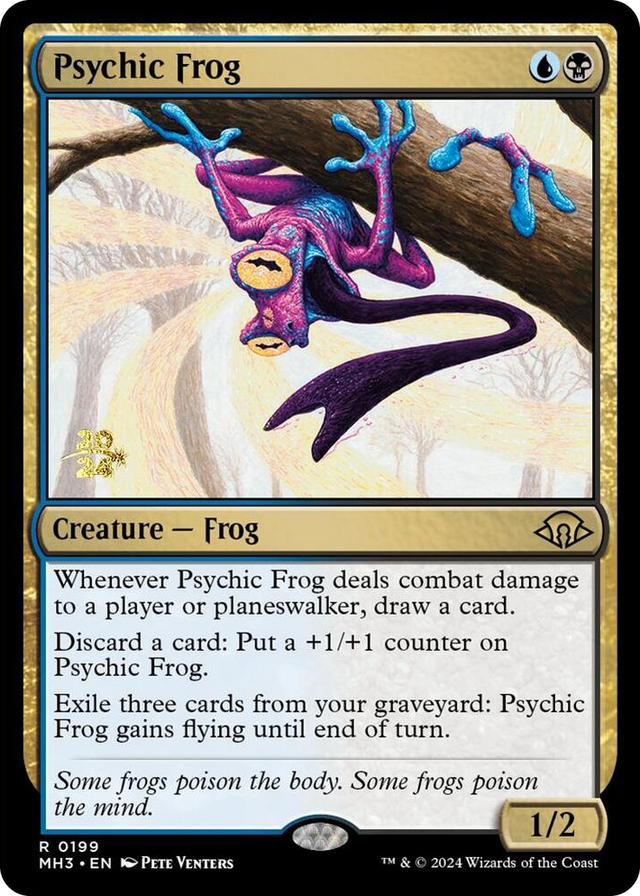 0199 Psychic Frog R Prerelease Cards