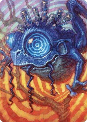 0041 Psychic Frog Art Card S Art Series: Modern Horizons 3